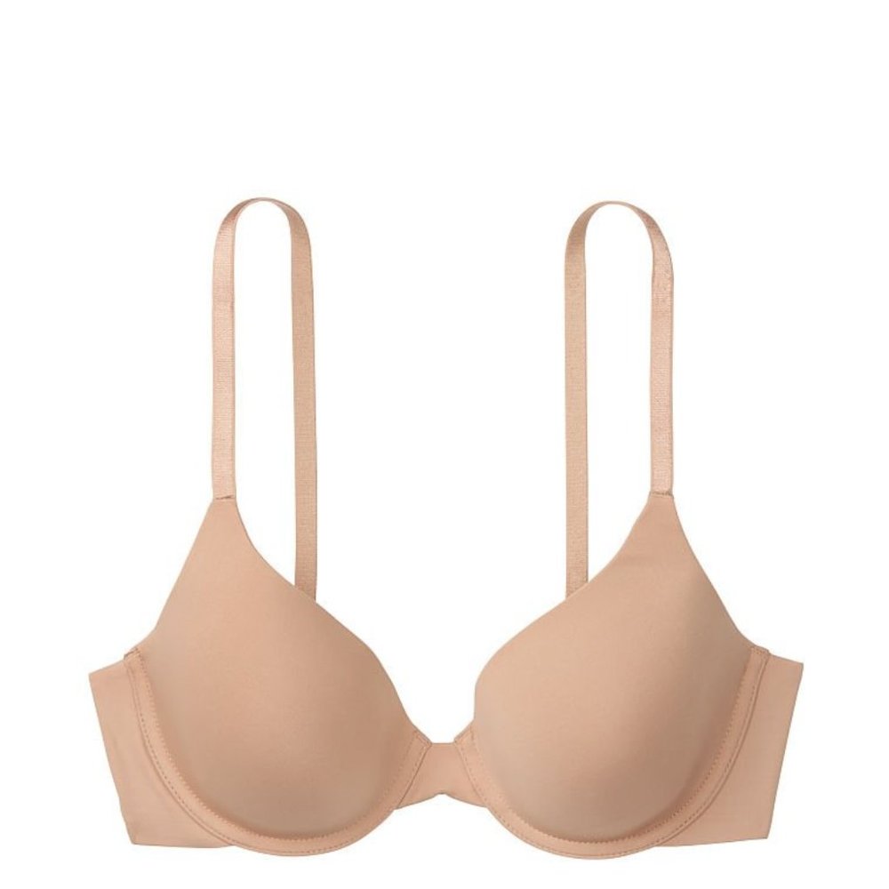 Victoria's Secret T-shirt Push-up Bra Beige 36B